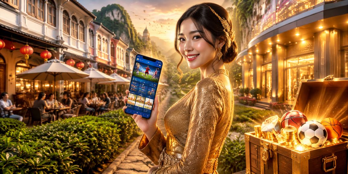 Suasana pertaruhan sukan dan e-sukan bergaya kebaya di Ipoh melalui platform s1000xr Malaysia